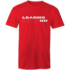 Loading - Mens T-Shirt Red Mens T-shirt Printed In Australia