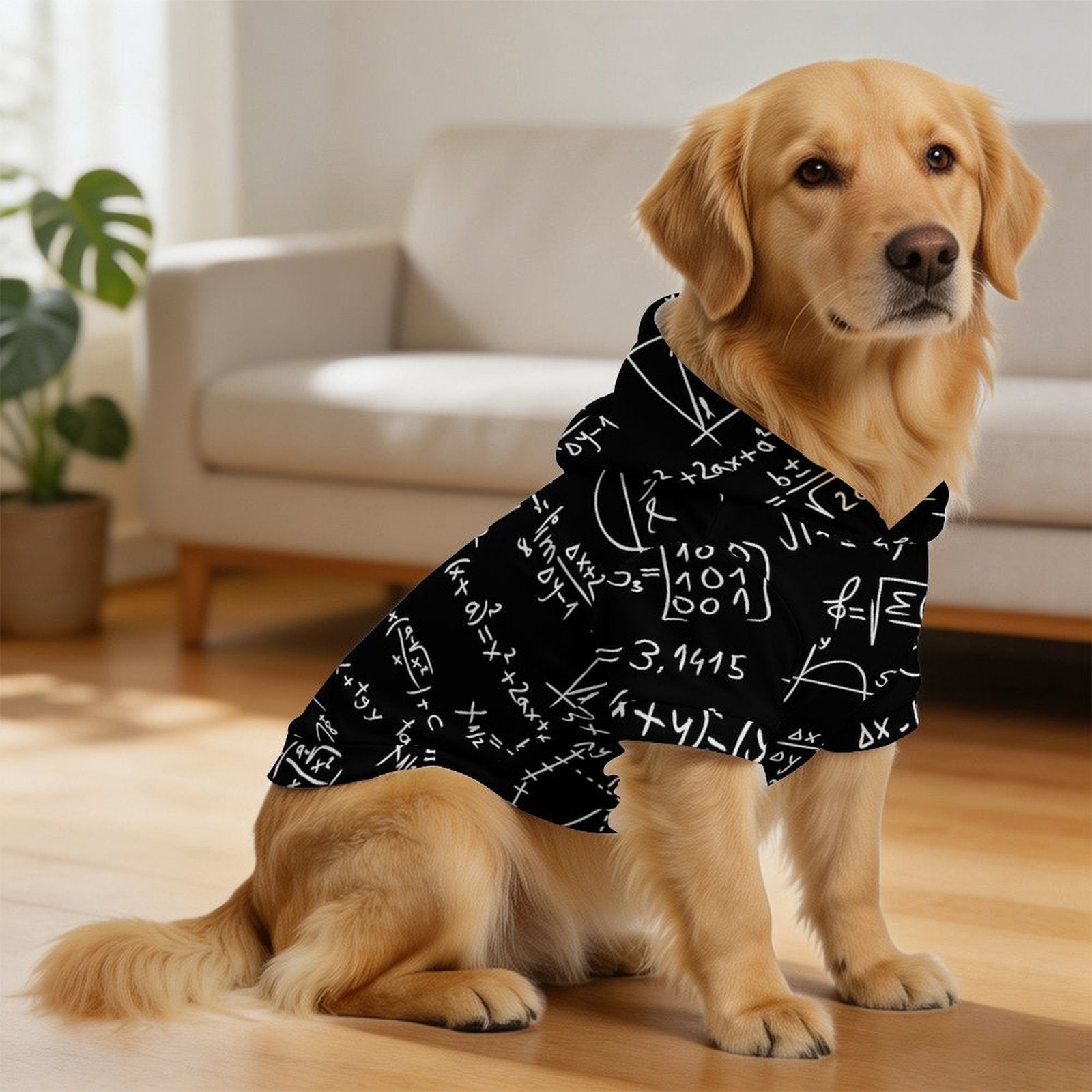 Equations Pet Hoodie (Large Size)