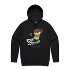 Stay Cool - Mens Hoodie Black Mens Hoodie Printed In Australia Summer