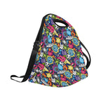 Sticker Music - Neoprene Lunch Bag Neoprene Lunch Bag Printed Offshore