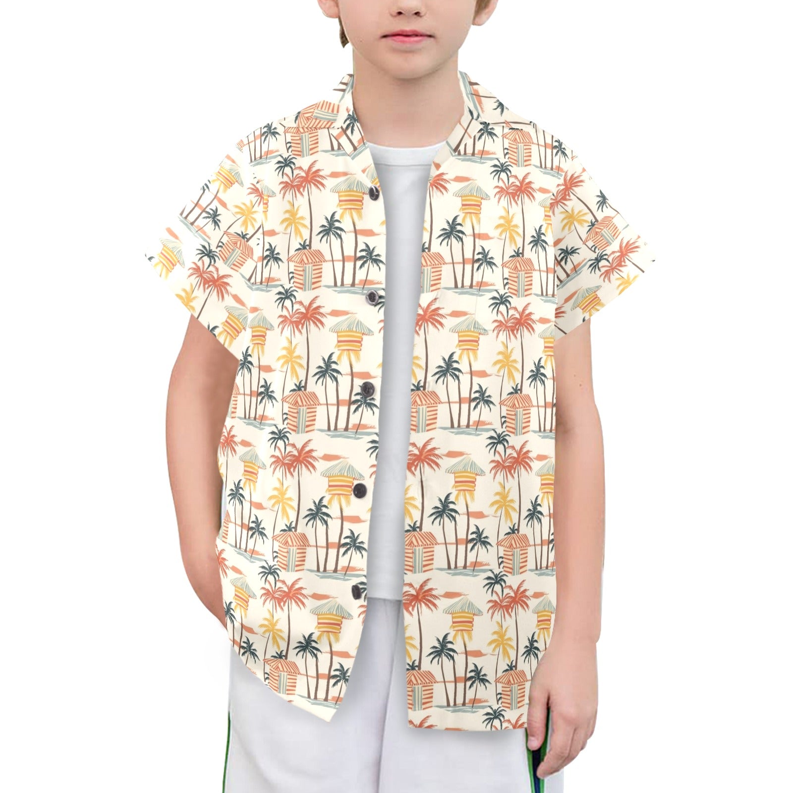 Beach Shack Senior Kids Hawaiian Shirt