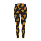 Pizzas - Women's High Waist Pockets Yoga Leggings