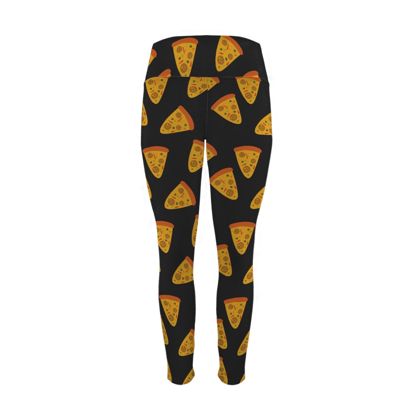 Pizzas - Women's High Waist Pockets Yoga Leggings
