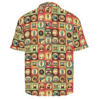 Retro Life Men's Crinkle Hawaiian Shirt