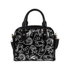 Monsters In Black And White - Shoulder Handbag (Model 1634) Shoulder Handbags (1634)