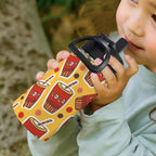 Cola 12oz Kids Water Bottle with Straw Lid