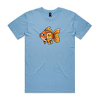 Gold Fish Periodic Table Men's AS Colour T-shirt