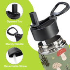 Toadstools 12oz Kids Water Bottle with Straw Lid