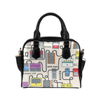 Guitar Pedals - Shoulder Handbag (Model 1634) One size Shoulder Handbags (1634)