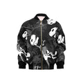 Dinosaur Skeleton Kids Bomber Jacket XL Kids Bomber Jacket animal Printed Offshore