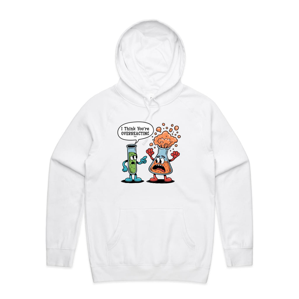 I Think You're Overreacting Chemistry Men's AS Colour Hoodie