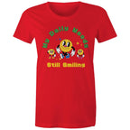 My Daily Moods - Womens T-shirt Red Womens T-shirt Printed In Australia