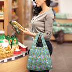 Summer Surf Foldable Shopping Bag