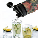 Australian Native Flowers - Insulated Water Bottle with Dual-Use Lid (18oz) Insulated Water Bottle with Dual-Use Lid (18oz) Plants Printed Offshore