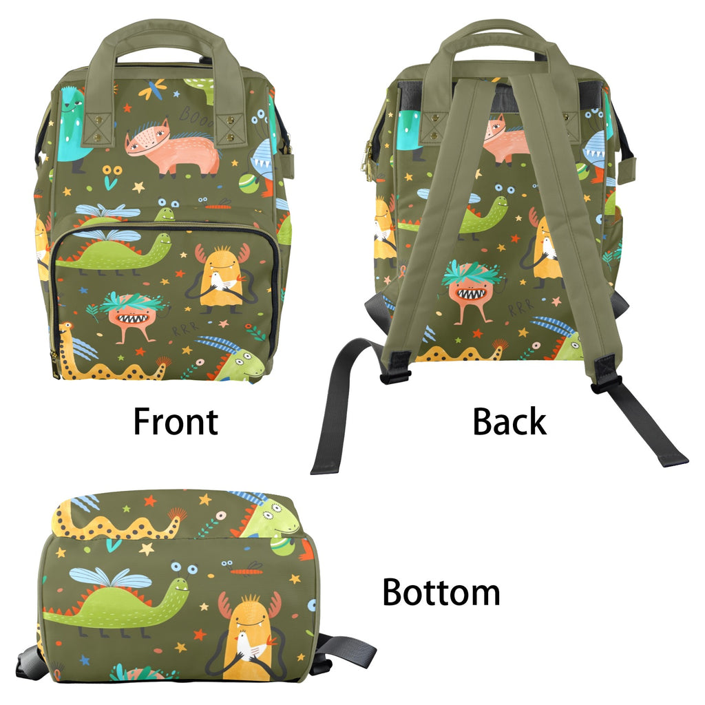 Monsters - Multi-Function Backpack, Nappy / Diaper Bag