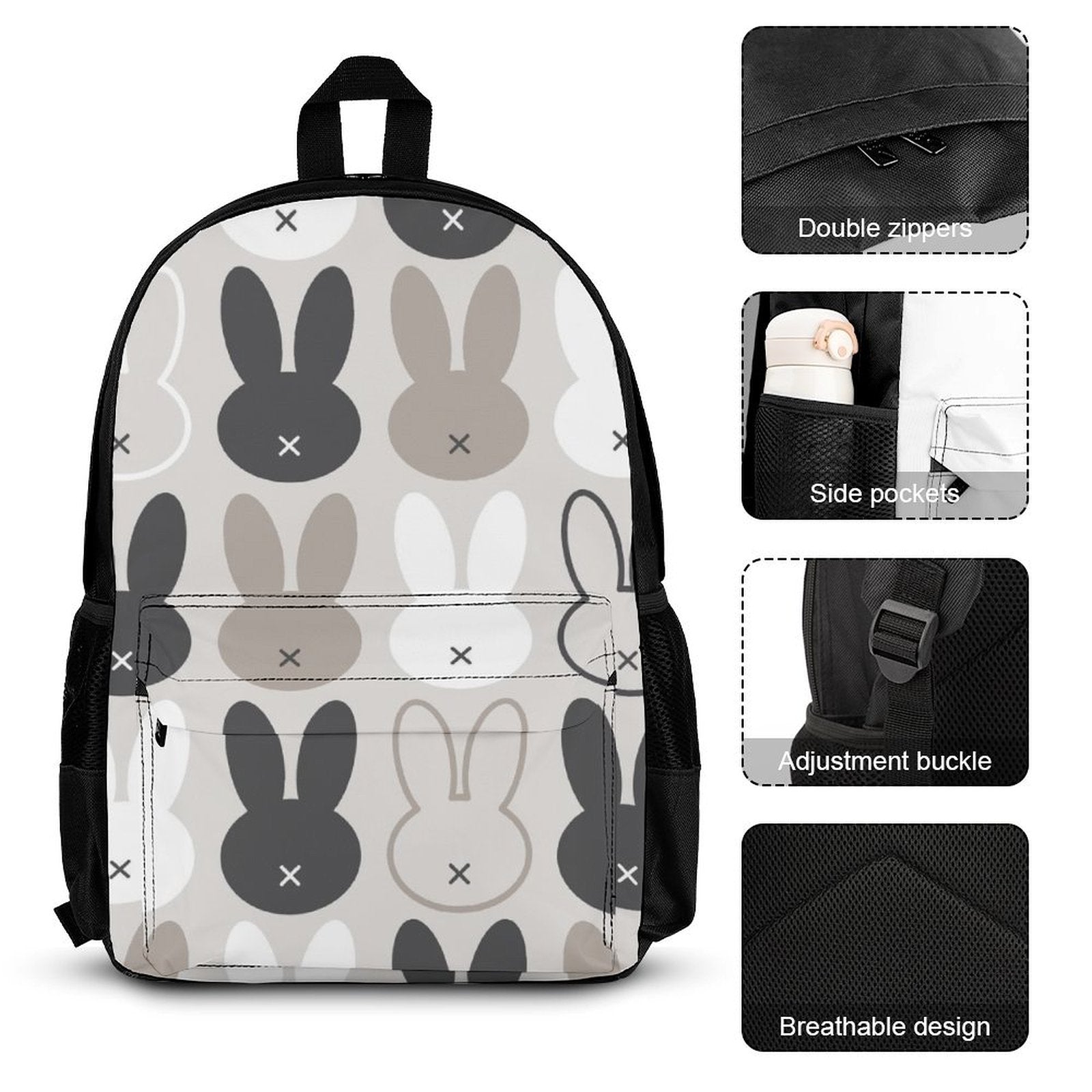 Bunnies - Three Piece Backpack Set