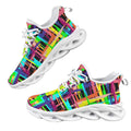 Painted Lines Women's Twisted Sole Sneakers