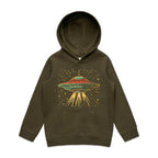 Retro UFO Kid's AS Colour Hoodie