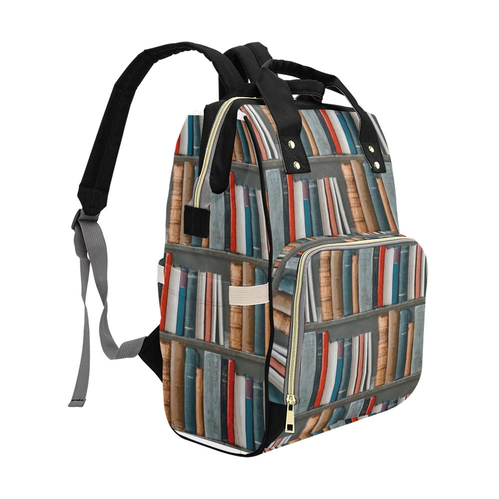 Books - Multi-Function Backpack, Nappy / Diaper Bag