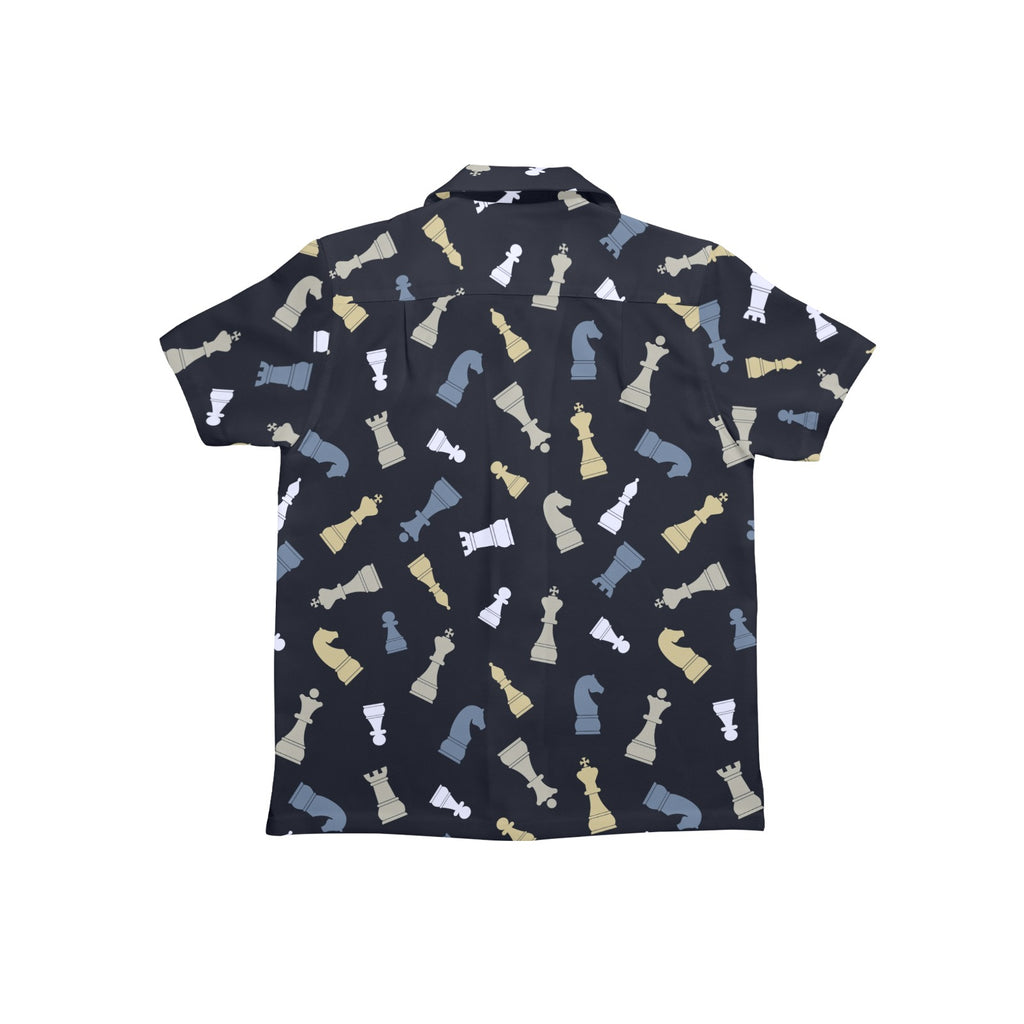 Chess Pattern - Junior Kids Hawaiian Shirt