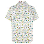 Camping Life Women's Short-Sleeve Button Up Shirt Women's Short-Sleeve Button Up Shirt Printed Offshore