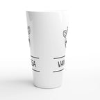Personalise Giraffe Name White Latte 17oz Ceramic Mug Personalised Latte Mug animal customise Globally Fulfilled Name