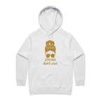 Gym Hair, Don't Care - Womens Hoodie White Marle Womens Hoodie Fitness Printed In Australia