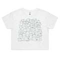 Lots And Lots Of Cats Women's AS Colour Crop Tee