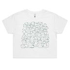 Lots And Lots Of Cats Women's AS Colour Crop Tee