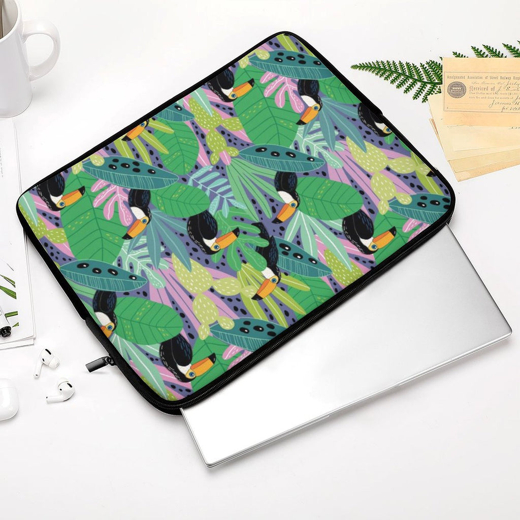 Bright Toucan Laptop Sleeve (Multiple Sizes) Laptop Sleeve animal Printed Offshore