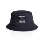 Stand Back, I'm Going To Try Science - AS Colour Bucket Hat Navy One Size As Colour Bucket Hat Printed In Australia Science