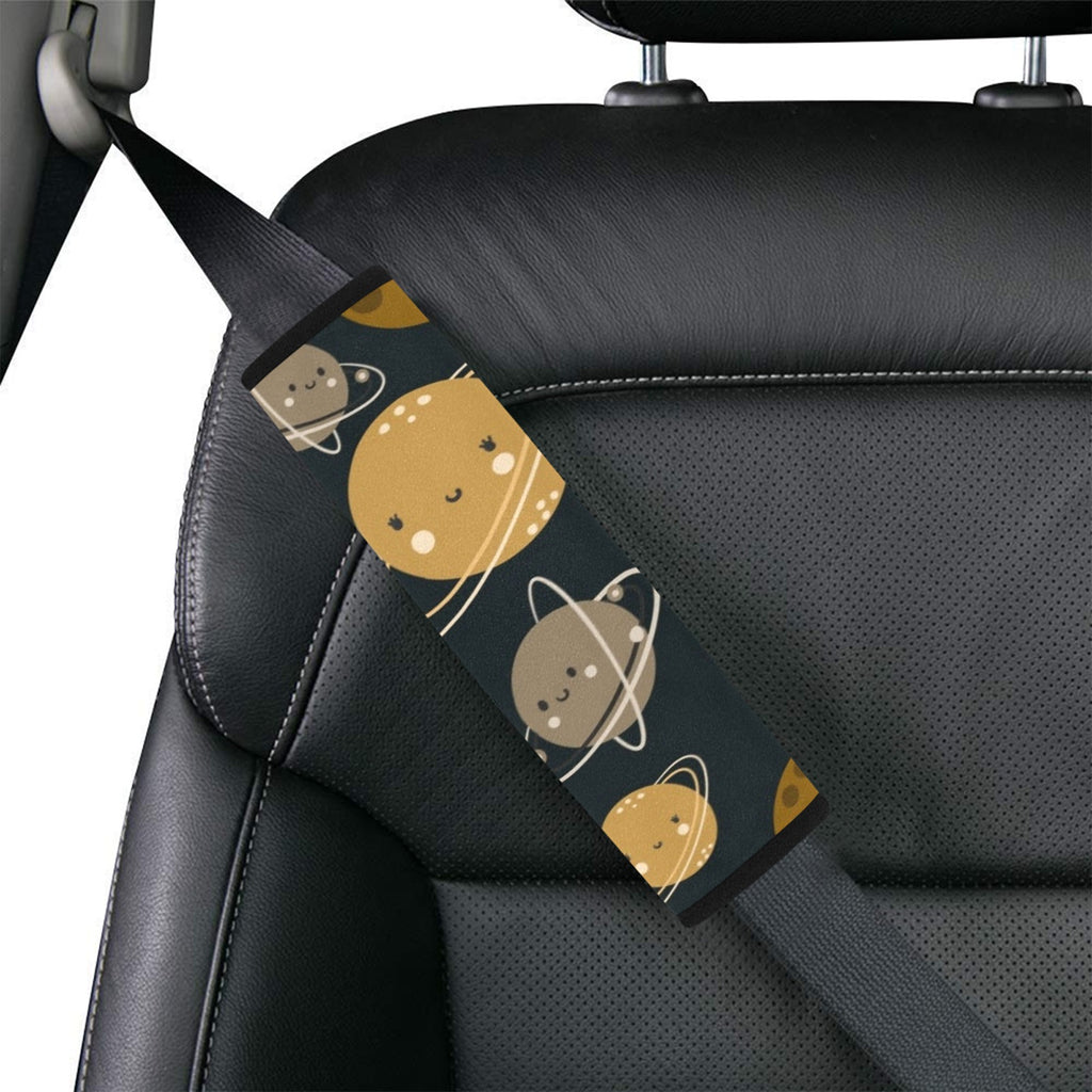 Planets Car Seat Belt Cover 7''x10'' (Pack of 2) Car Seat Belt Cover 7x10 (Pack of 2) Printed Offshore Space