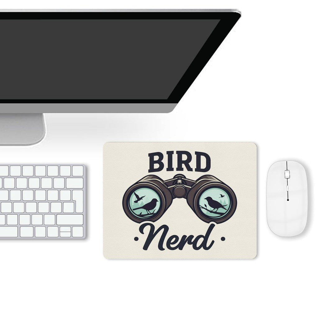 Bird Nerd Leather Mouse Pad Leather Mouse Pad animal Birds Printed Offshore