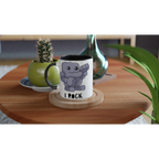 Pesonalise - I Rock - White 11oz Ceramic Mug Personalised Mug customise Globally Fulfilled Music personalise