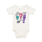 Funny Punctuation AS Colour Baby Bodysuit