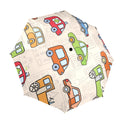 Kids Cars - Semi-Automatic Foldable Umbrella (Model U12) One Size Semi-Automatic Foldable Umbrella (U12)