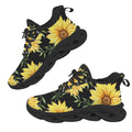 Painted Sunflowers Women's Twisted Sole Sneakers