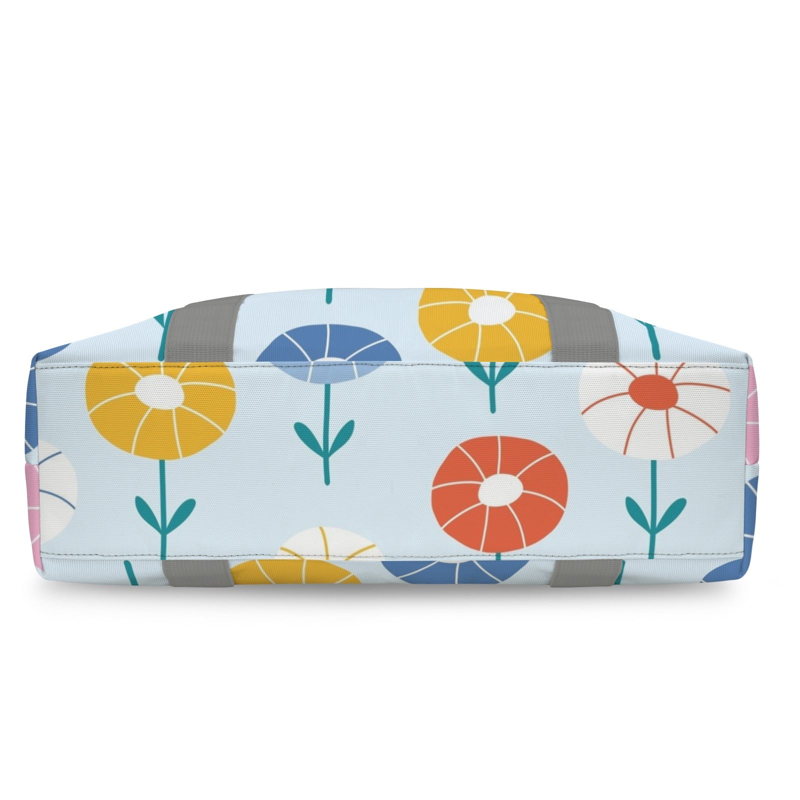 Abstract Cute Flowers Duffle Bag-Simple (Model 1715) Duffle Bag-Simple (1715)