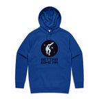 Getting Some Air, Skateboard Astronaut - Mens Hoodie Bright Royal Mens Hoodie Printed In Australia Space