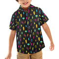 Fun Lightning Junior Kids Hawaiian Shirt 6-7Y Junior Kids Hawaiian Shirt 2-7 Printed Offshore