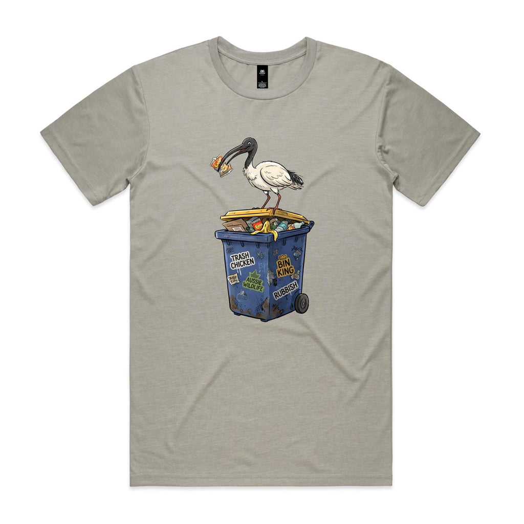 Bin Chicken Australian Ibis Men's AS Colour T-shirt