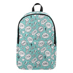 Comic Book Speech Bubbles - Fabric Backpack