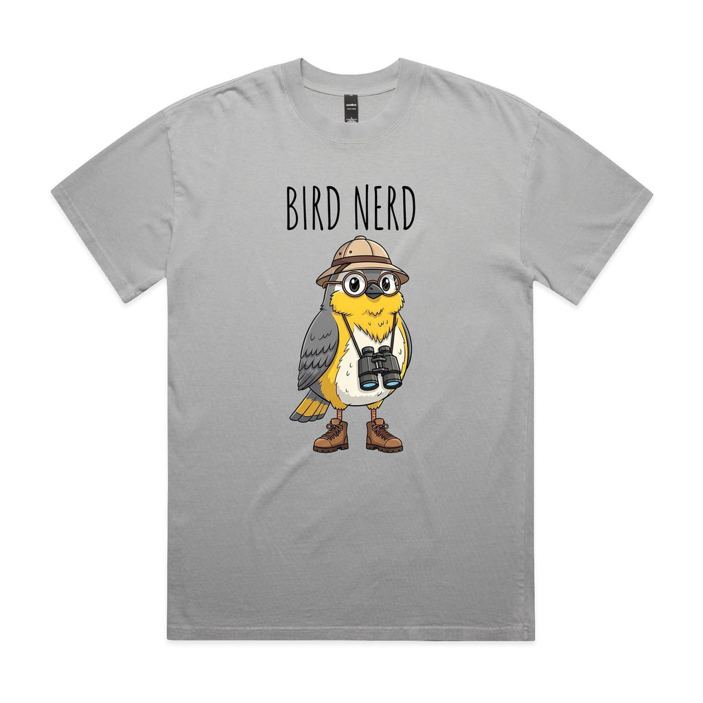 Bird Nerd - AS Colour Heavy Faded Tee
