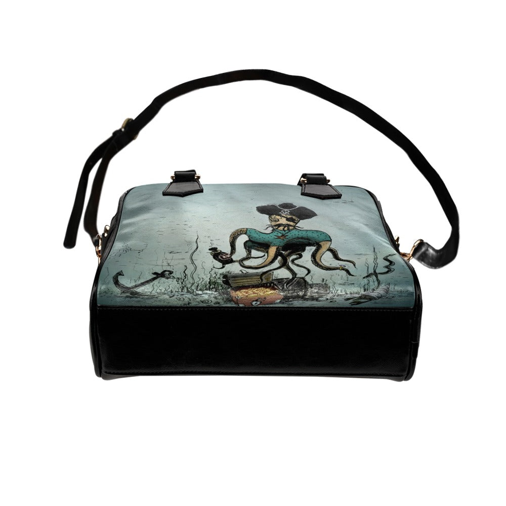 Octopus Pirate - Shoulder Handbag (Model 1634) Shoulder Handbags (1634)