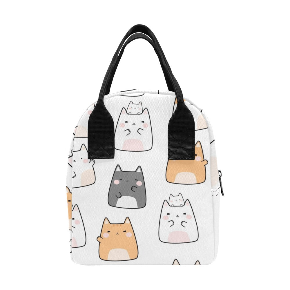 Cats - Zipper Lunch Bag Zipper Lunch Bag Printed Offshore