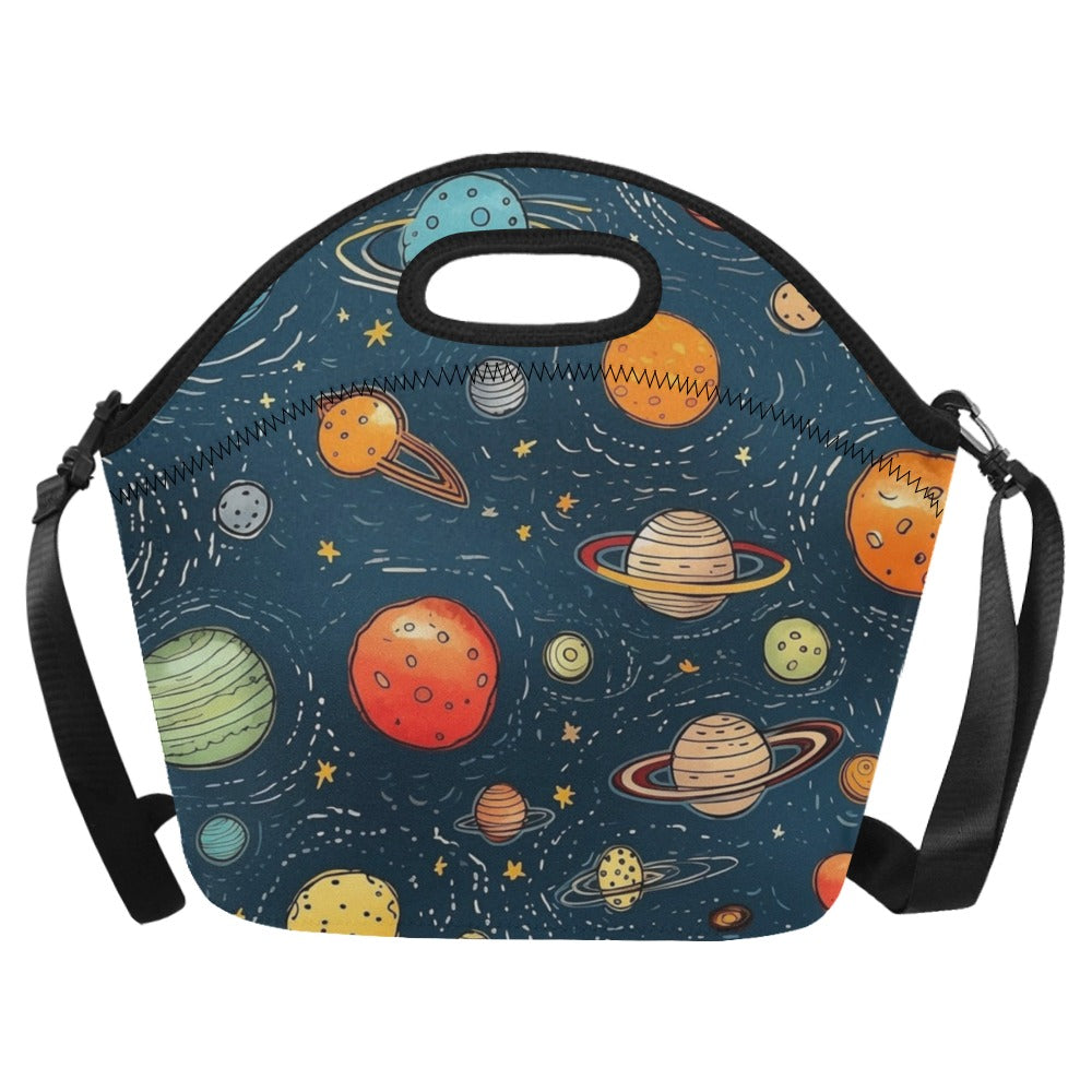 Galaxy - Neoprene Lunch Bag One Size Neoprene Lunch Bag Printed Offshore