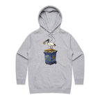 Bin Chicken Australian Ibis Women's AS Colour Hoodie