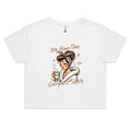 My Alone Time Is For Everyone's Safety Women's AS Colour Crop Tee