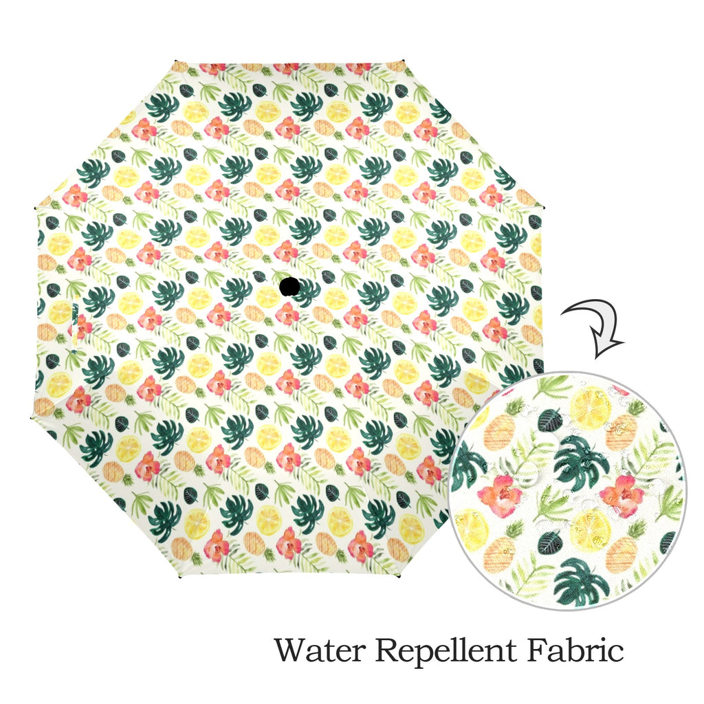 Pineapple Tropical Umbrella Umbrella Food Printed Offshore