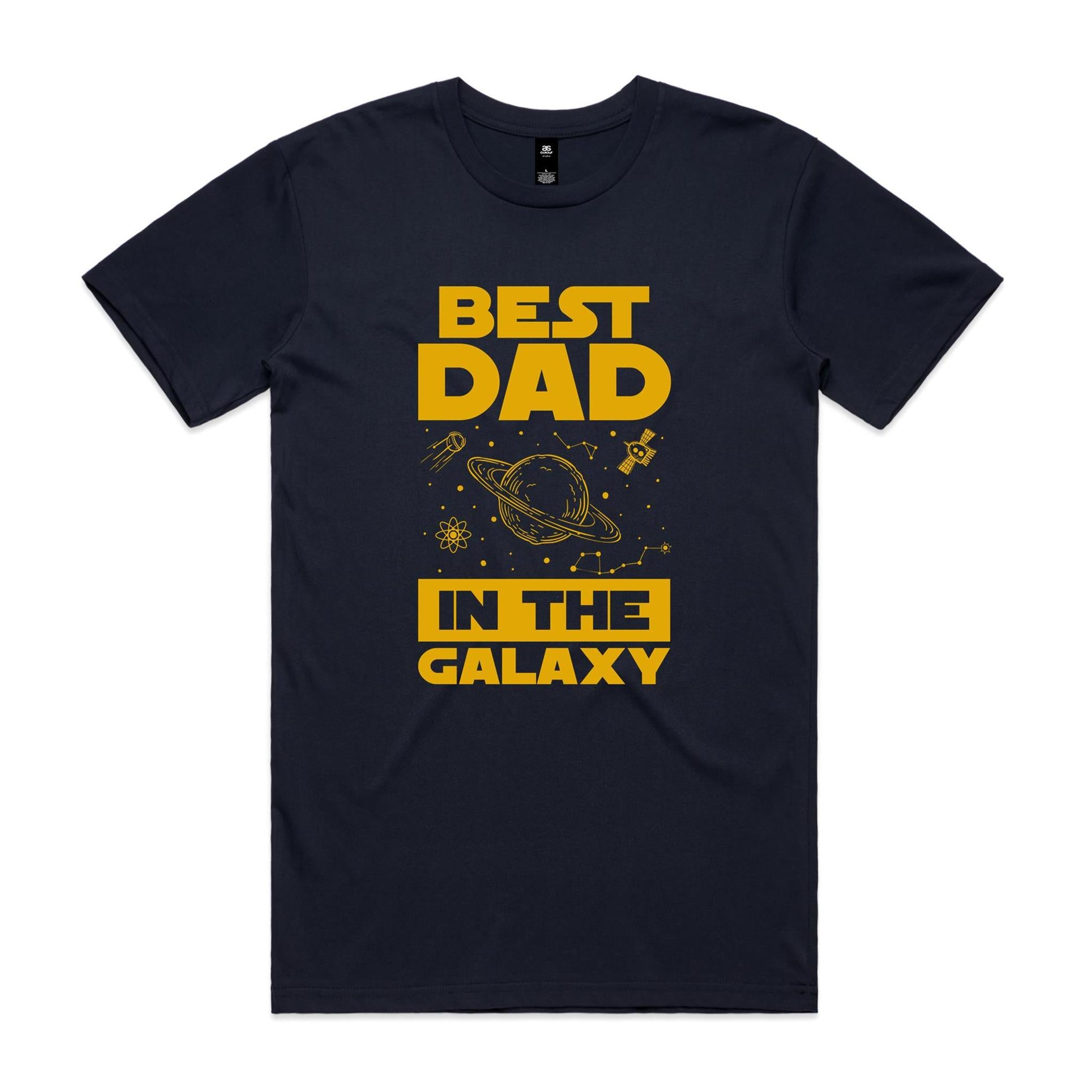 Best Dad In The Galaxy Men's AS Colour T-shirt